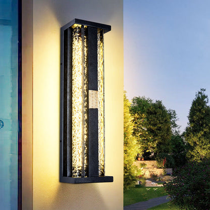 Havilland Luxury Stainless Steel Solar LED Wall Light Motion Sensing for Patio and Garden