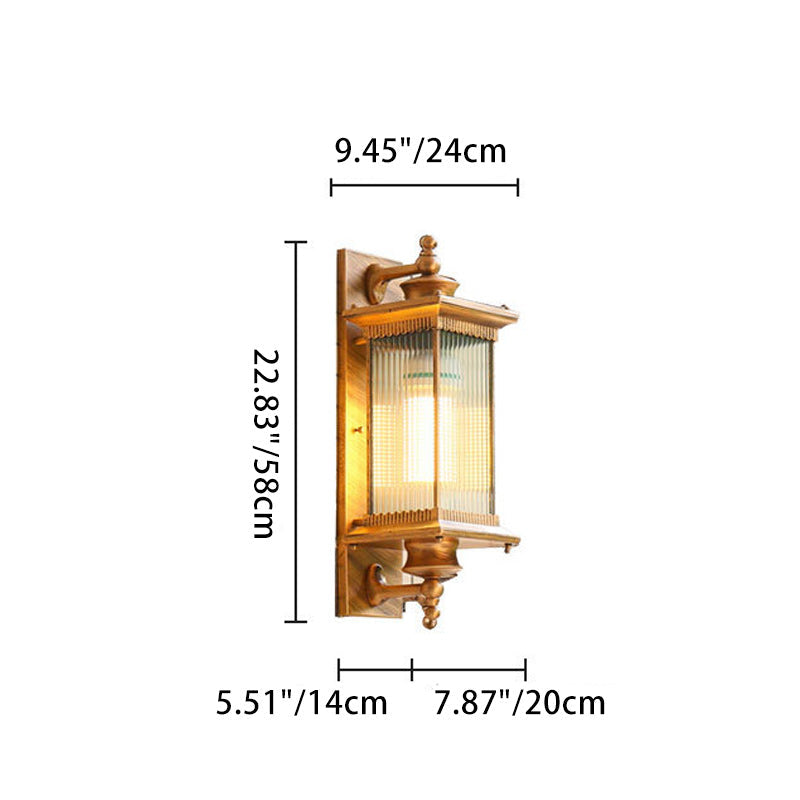 Cinquette Industrial Black Aluminum LED Wall Sconce for Patio and Entryway
