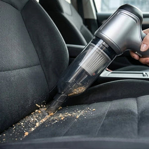 Cordless Car Vacuum – Strong Suction & Air Blower | Portable Handheld Cleaner For Car, Home And Tight Spaces With USB Charging