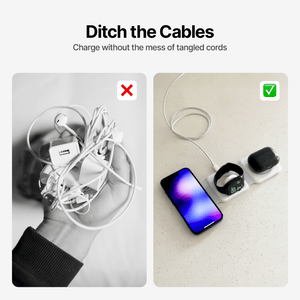 Foldable 3-in-1 Charging Station