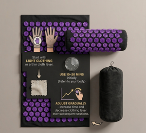 Acupressure Mat & Pillow Set