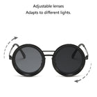 Round Polarized Sunglasses