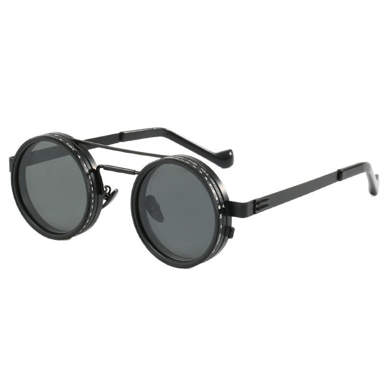 Round Polarized Sunglasses