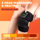 Cordless Knee Massager with Heat & Vibration