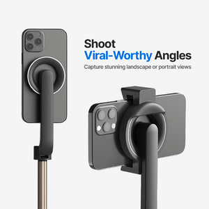 Magnetic Phone Tripod with Remote