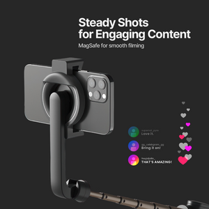 Magnetic Phone Tripod with Remote