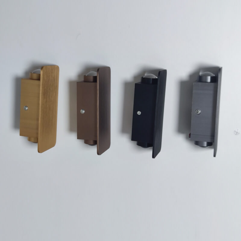 Fiorella Minimalist Aluminum Rectangular Wall Sconce for Hallway and Stairwell Lighting