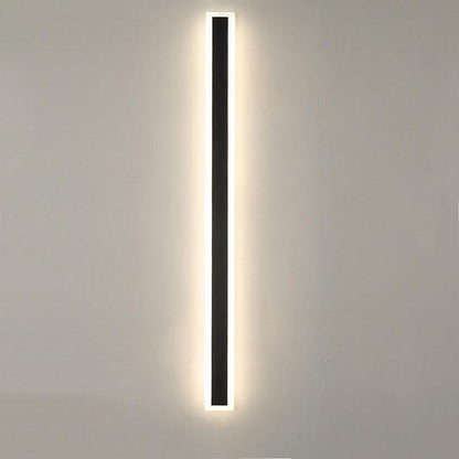 Zephyrine Modern Acrylic LED Bar Wall Sconce Weatherproof for Porch and Patio Lighting