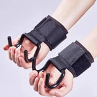 Weight Lifting Hook Grips with Wrist Wraps