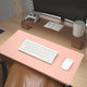 PU Leather Ergonomic Desk Mat