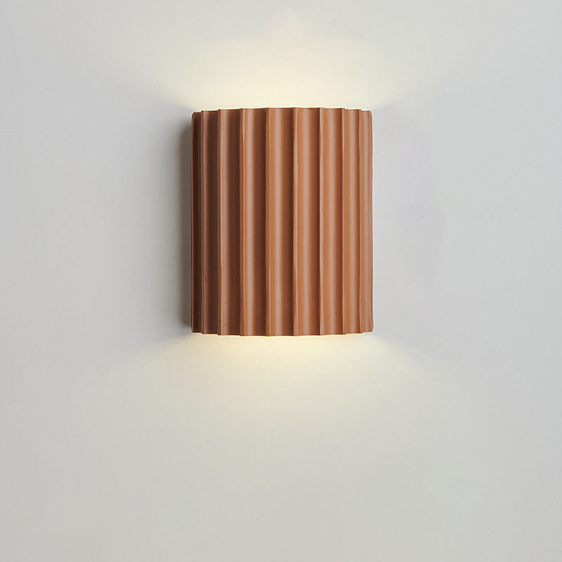 Rosamund Contemporary Nordic Resin Wall Sconce for Bedroom Headboard Lighting