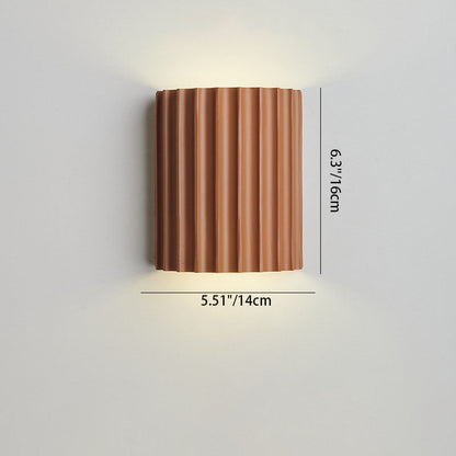 Rosamund Contemporary Nordic Resin Wall Sconce for Bedroom Headboard Lighting