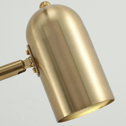 Noemie Nordic Iron Swing Arm Wall Sconce with Long Pole Reach