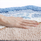 Seaside Footprint Bath Mat