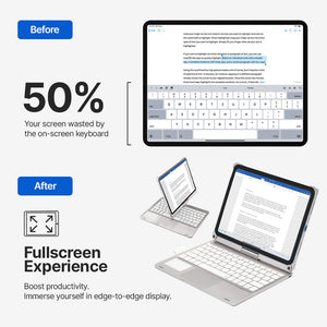 Wireless Keyboard Case for Tablets