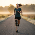 Knee Compression Sleeve with Side Stabilizers
