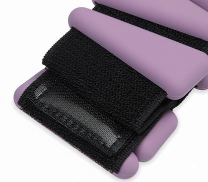 Adjustable Wrist and Ankle Weights Set (2 x 1 lb) – Wearable Resistance Bands for Walking, Pilates, Yoga, and Fitness Workouts