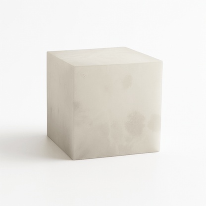 Duvessa Modern Alabaster Table Lamp with Soft E27 Glow for Living Room Styling