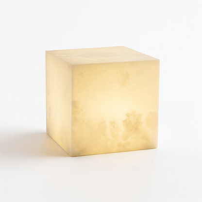 Duvessa Modern Alabaster Table Lamp with Soft E27 Glow for Living Room Styling