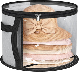 Clear Wide-Brim Hat Storage Case