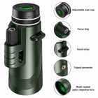 Compact Ultra-Zoom Monocular