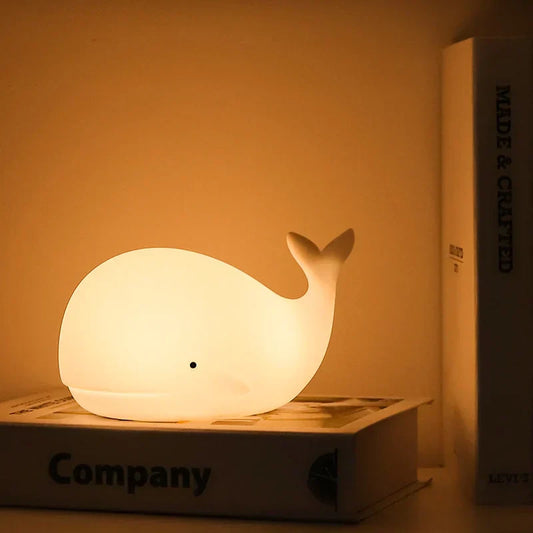 Whale Colour-Changing Night Light