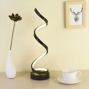 Dimmable Spiral Table Lamp