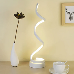 Dimmable Spiral Table Lamp