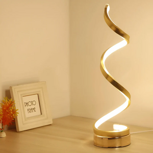 Dimmable Spiral Table Lamp