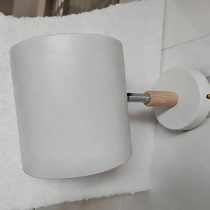Damascena Nordic Metal Rotatable Cylinder Wall Sconce for Hallway and Stairwell Lighting