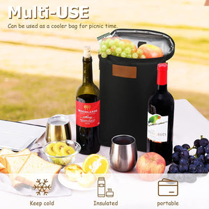 Insulated Dual Wine Bottle Carrier