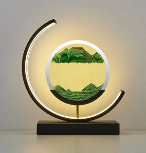 Sand Art Landscape Lamp