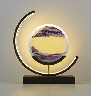 Sand Art Landscape Lamp