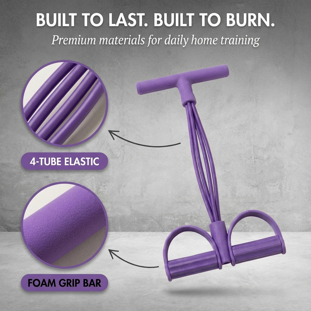 8-Tube Full-Body Resistance Pedal Trainer - image 8