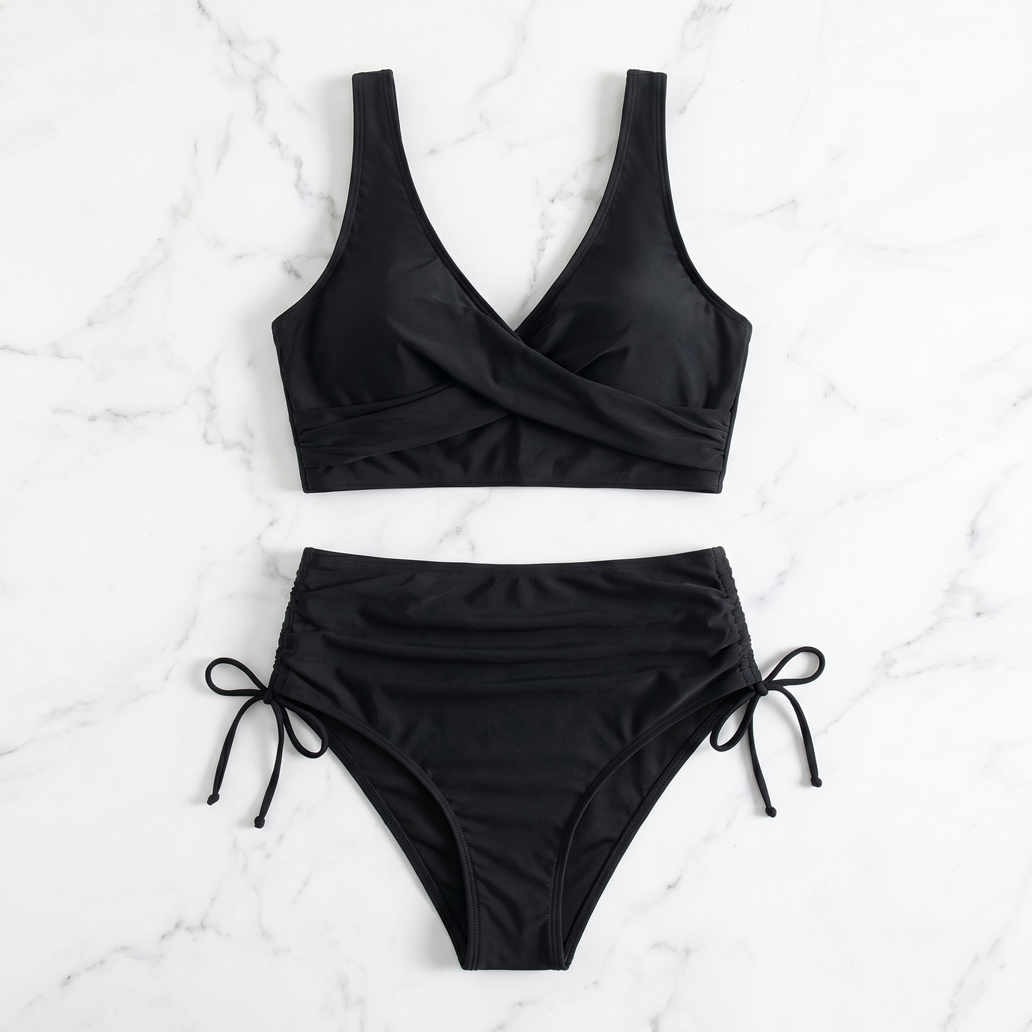 Black Twist Bikini Set - image 5