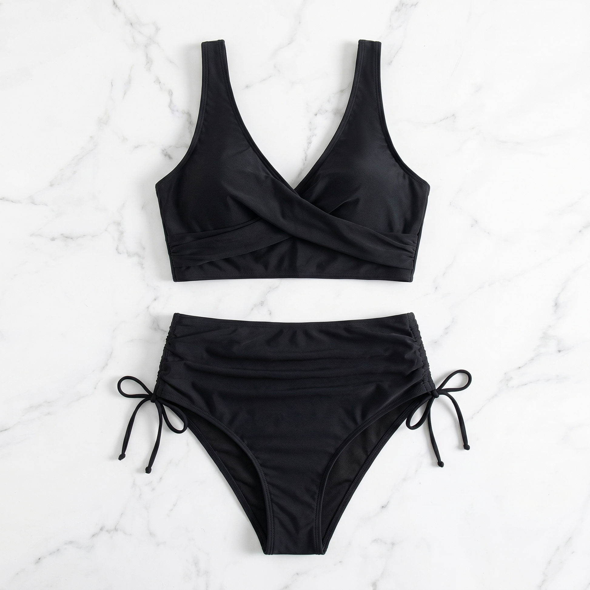 Black Twist Bikini Set - image 5