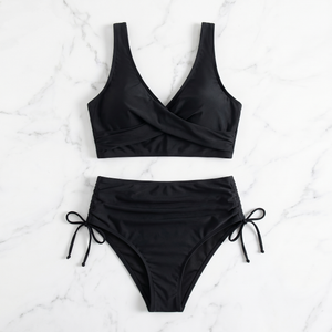 Black Twist Bikini Set - image 5