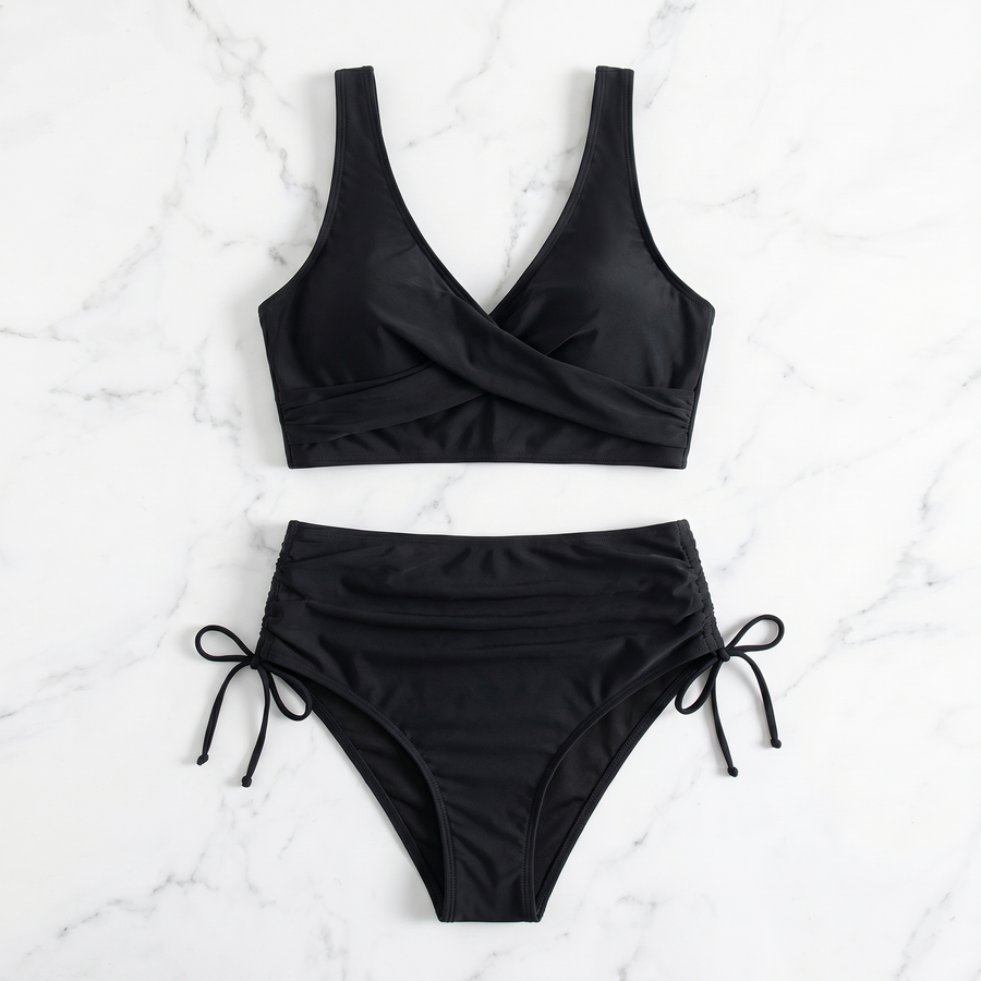 Black Twist Bikini Set - image 5