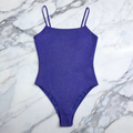 Purple X-Cross High-Stretch One-Piece - image 5