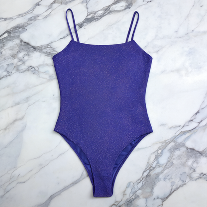 Purple X-Cross High-Stretch One-Piece - image 5