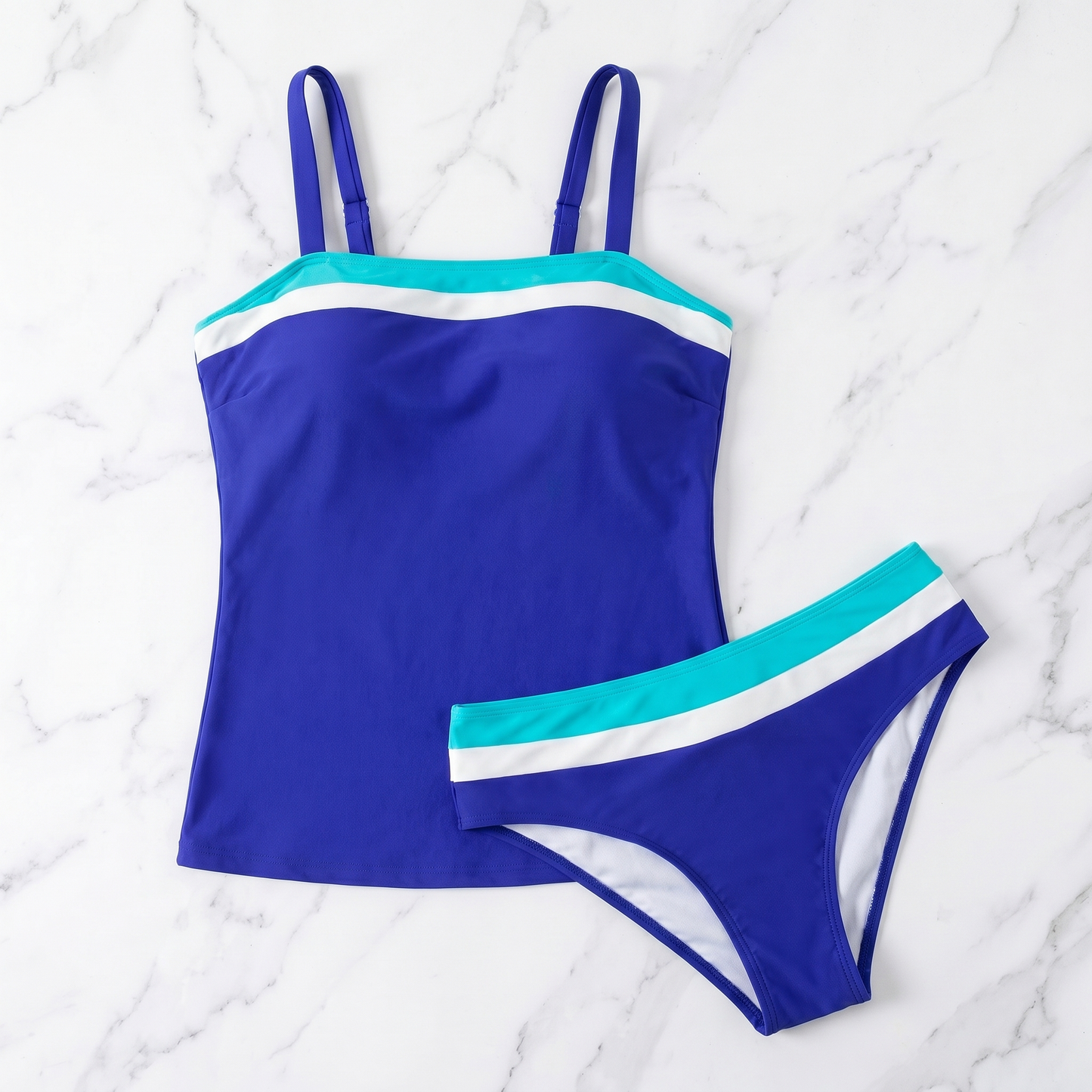 Riviera Stripe Tankini Set - image 5