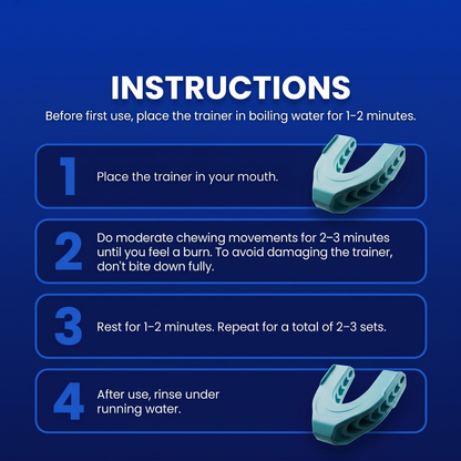 AxioZone Facial Jaw Trainer