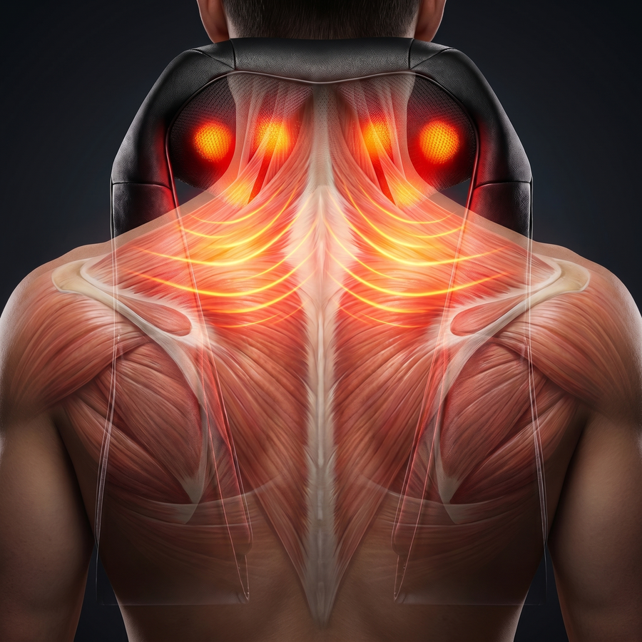 Triple Effect Massager - Neck, Shoulder, Back