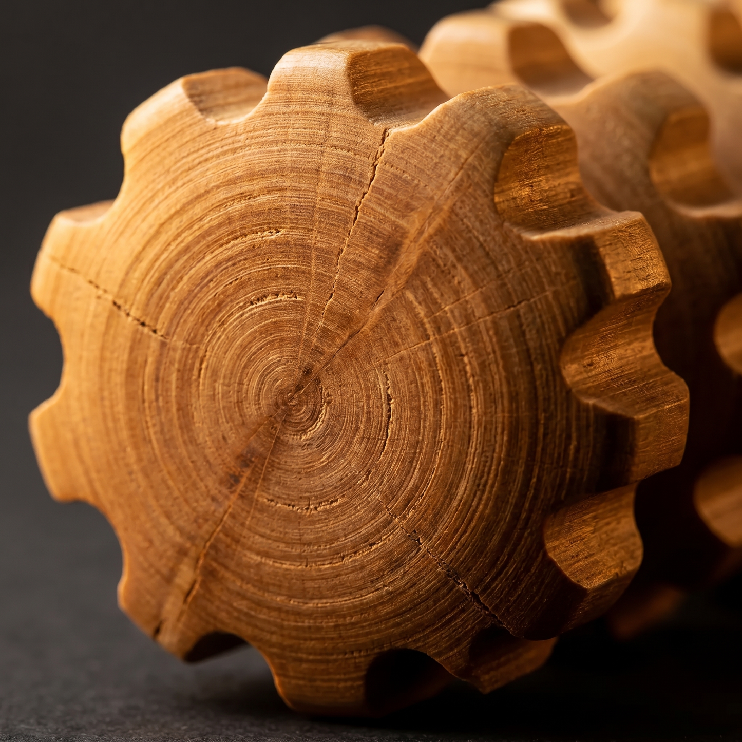 Wooden Fascia Massage Roller