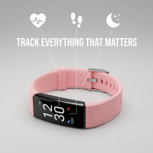 Pulse Pink Fitness Tracker