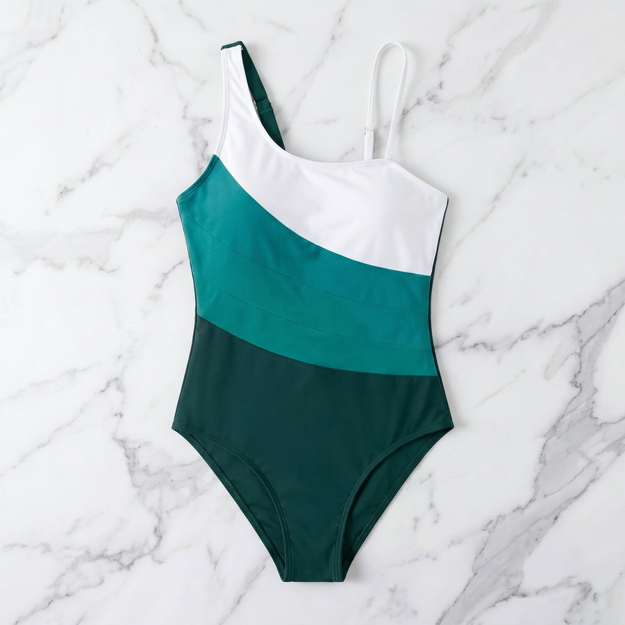 Tria Tummy Control One-Shoulder One-Piece