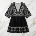 V-Neck Beach Cover-Up