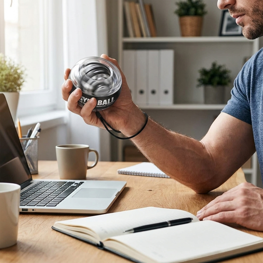 Gyroscopic Wrist Strengthener Ball lifestyle