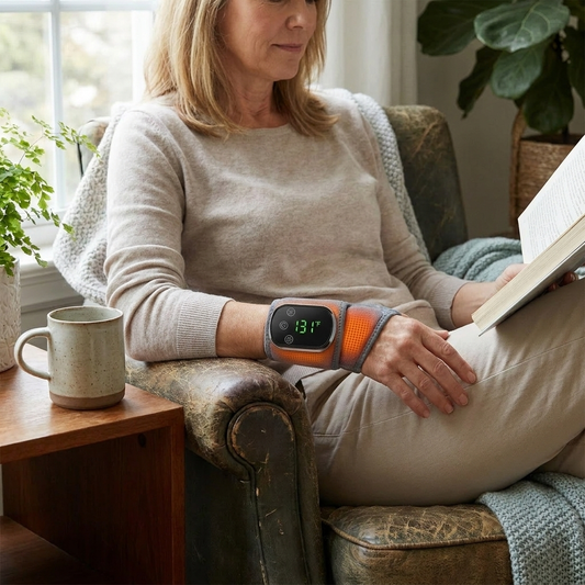 Wrist Hand Heated Massager lifestyle