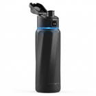 Smart Water Bottle Alternate Angle - 45-degree view showing cap, spout, and LED indicator